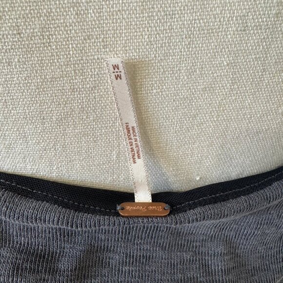 Free People Boulevard Tie-Strap Tank Top Women's Size Medium Ruched Worn On TV - Picture 5 of 11